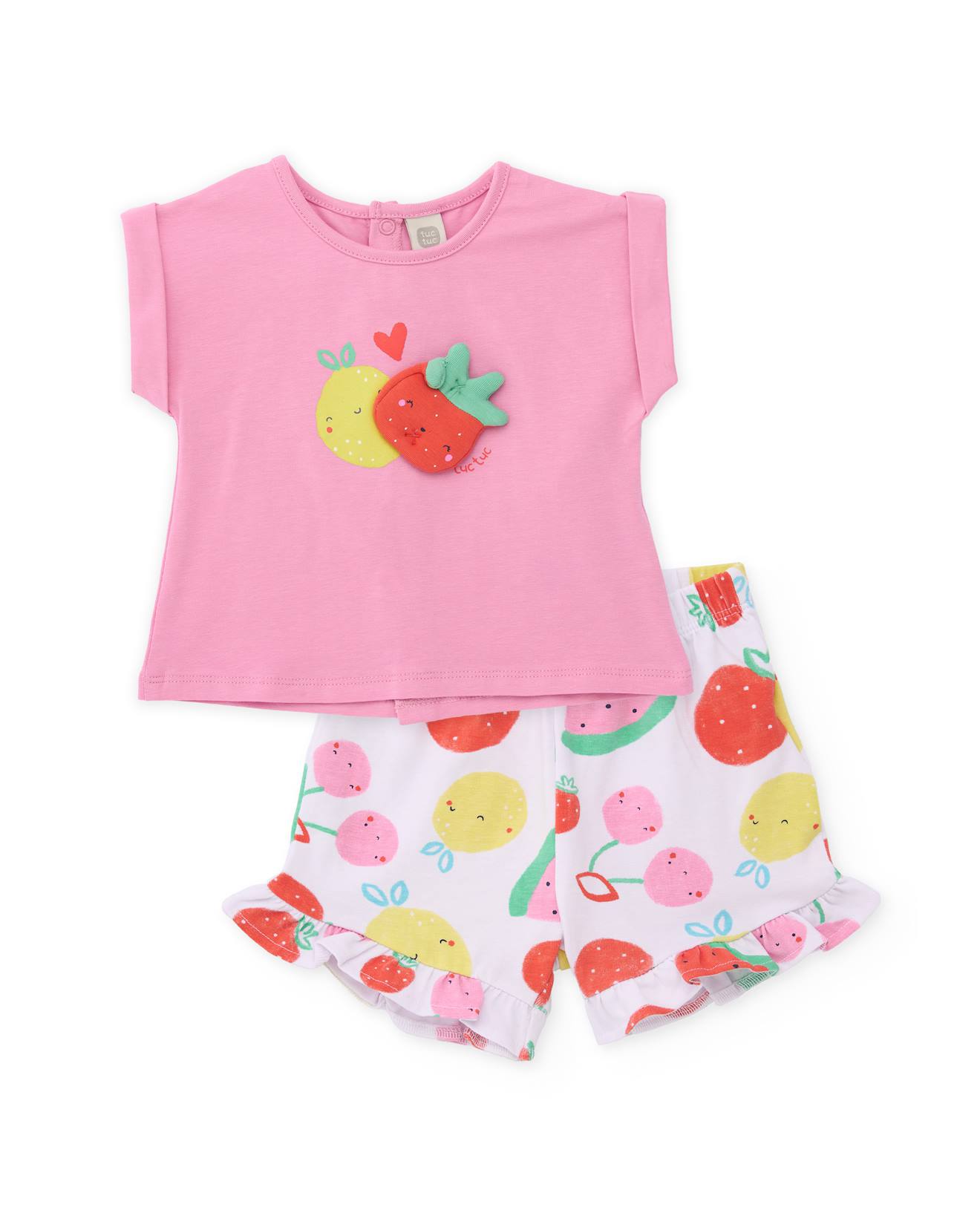 Ensemble En Tricot Pour Nouveau-n Avec Dtail En Relief Sur Le Devant Rose 21 €
