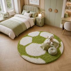 Linge de maison et décoration-Tapis enfant tissé shaggy foot