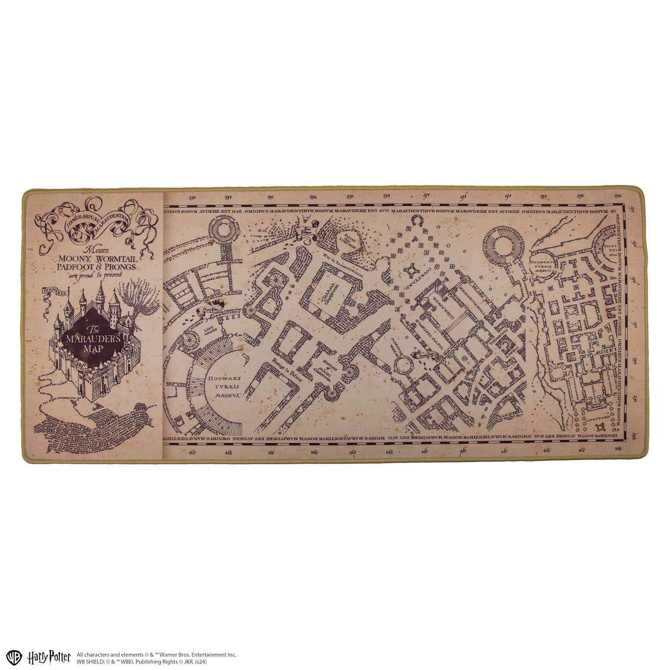 Tapis De Bureau Carte Du Maraudeur - Harry Potter Beige