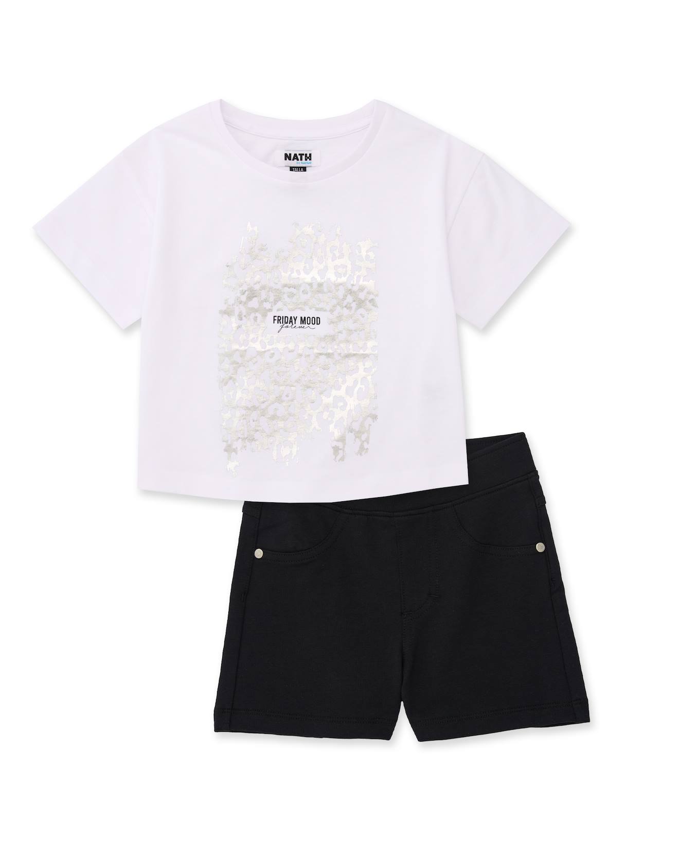 Ensemble Fille En Maille Avec Dtails Brillants Blanc 16 €