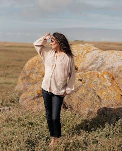 Vêtements de grossesse-Allaitement-Blouse et chemise d'allaitement sarah