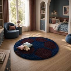 Linge de maison et décoration-Tapis enfant tissé shaggy foot