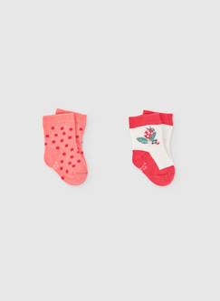 Lot de chaussettes bébé en coton  - vertbaudet enfant
