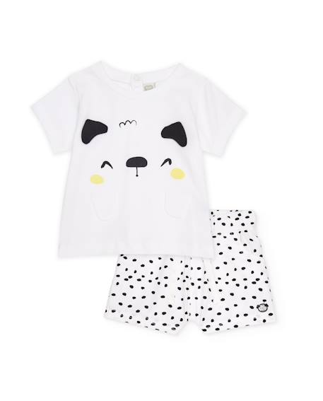 Bébé-Ensemble en tricot pour nouveau-né avec motif petit chien