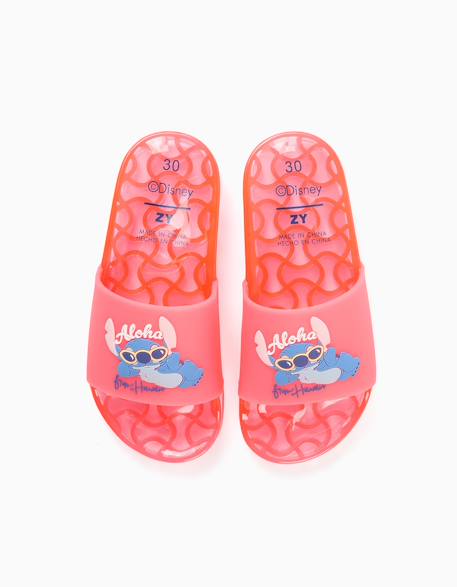 Claquettes avec imprimé stitch Rose 4 - vertbaudet enfant 