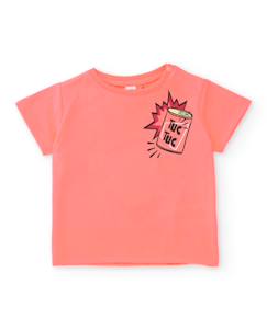 T-shirt garçon en maille avec motif style pop  - vertbaudet enfant