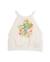Ensemble fille en maille avec imprimé tropical Blanc 2 - vertbaudet enfant 