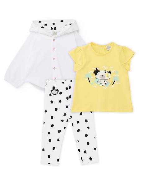 Bébé-Ensemble en tricot trois pièces pour nouveau-né