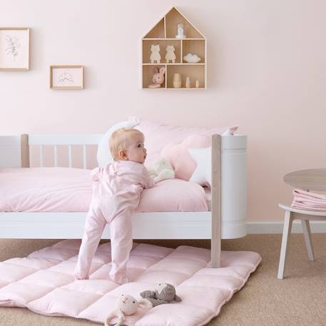 Tapis de parc et jeu - jersey moelleux Flower print+Gold dots print+Piuma ecru+Piuma moka+Stars grizou 11 - vertbaudet enfant 