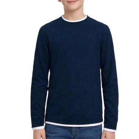 Garçon-Pull garçon manches longues twinn knit neck