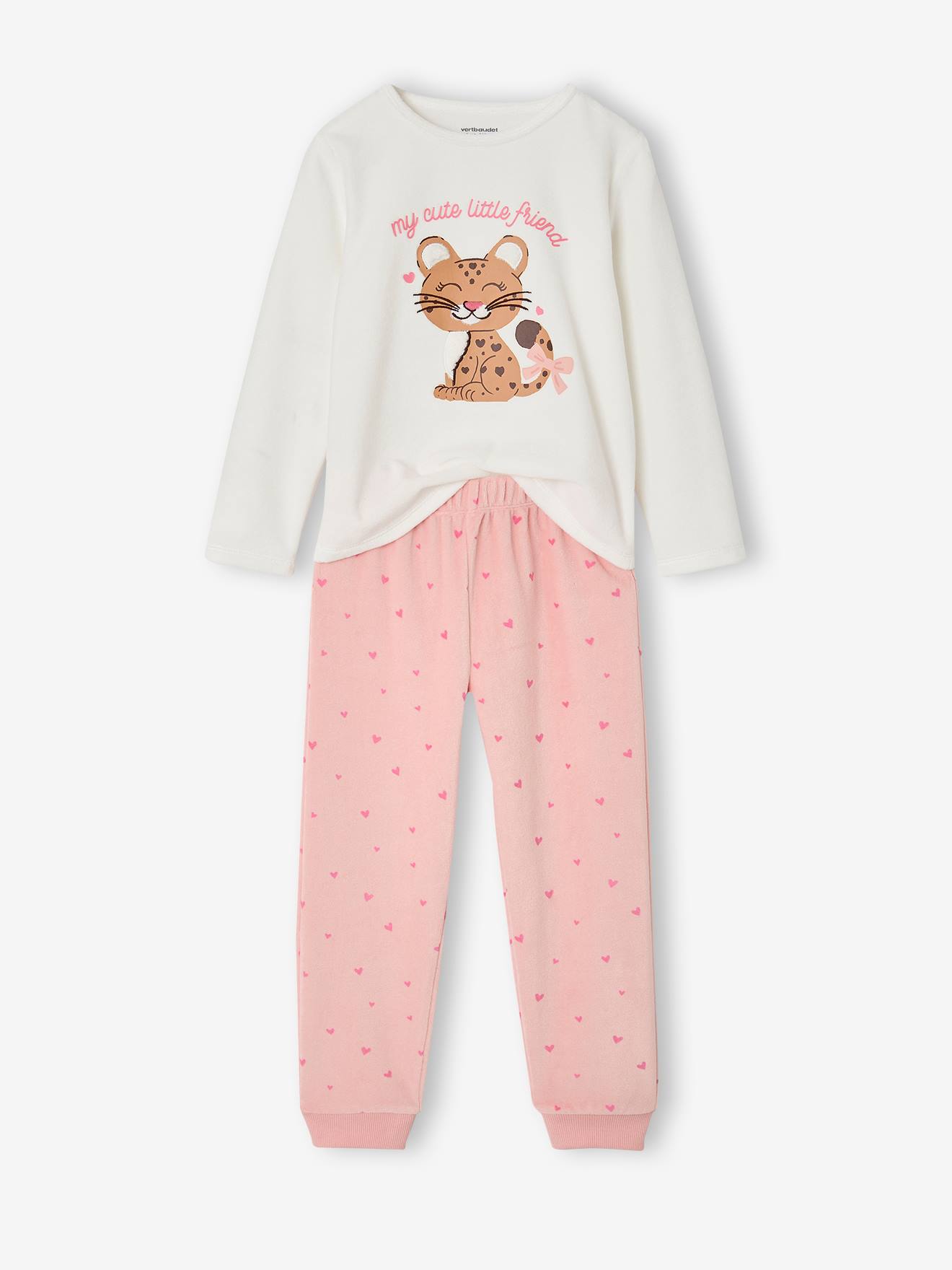 Pyjama fille velours cru 22$