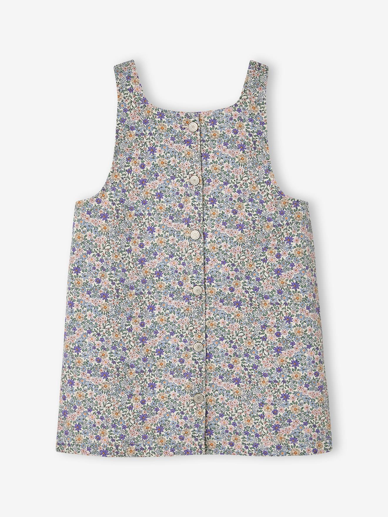 Robe courte fille lilas