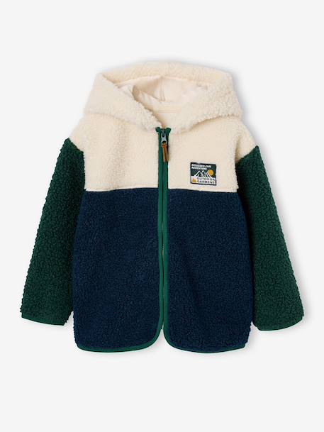 Garçon-Pull, gilet, sweat-Gilet zippé à capuche garçon