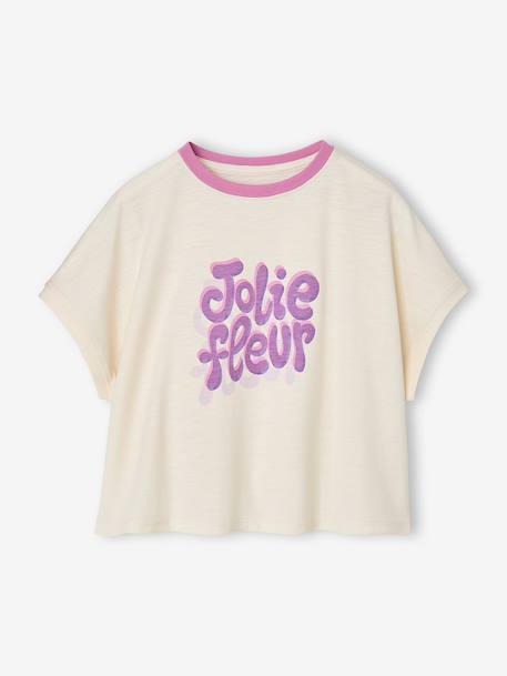 Fille-T-shirt manches courtes fille