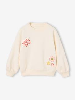 -Sweat fille manches longues