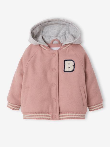 Teddy bébé fille à capuche  - vertbaudet enfant