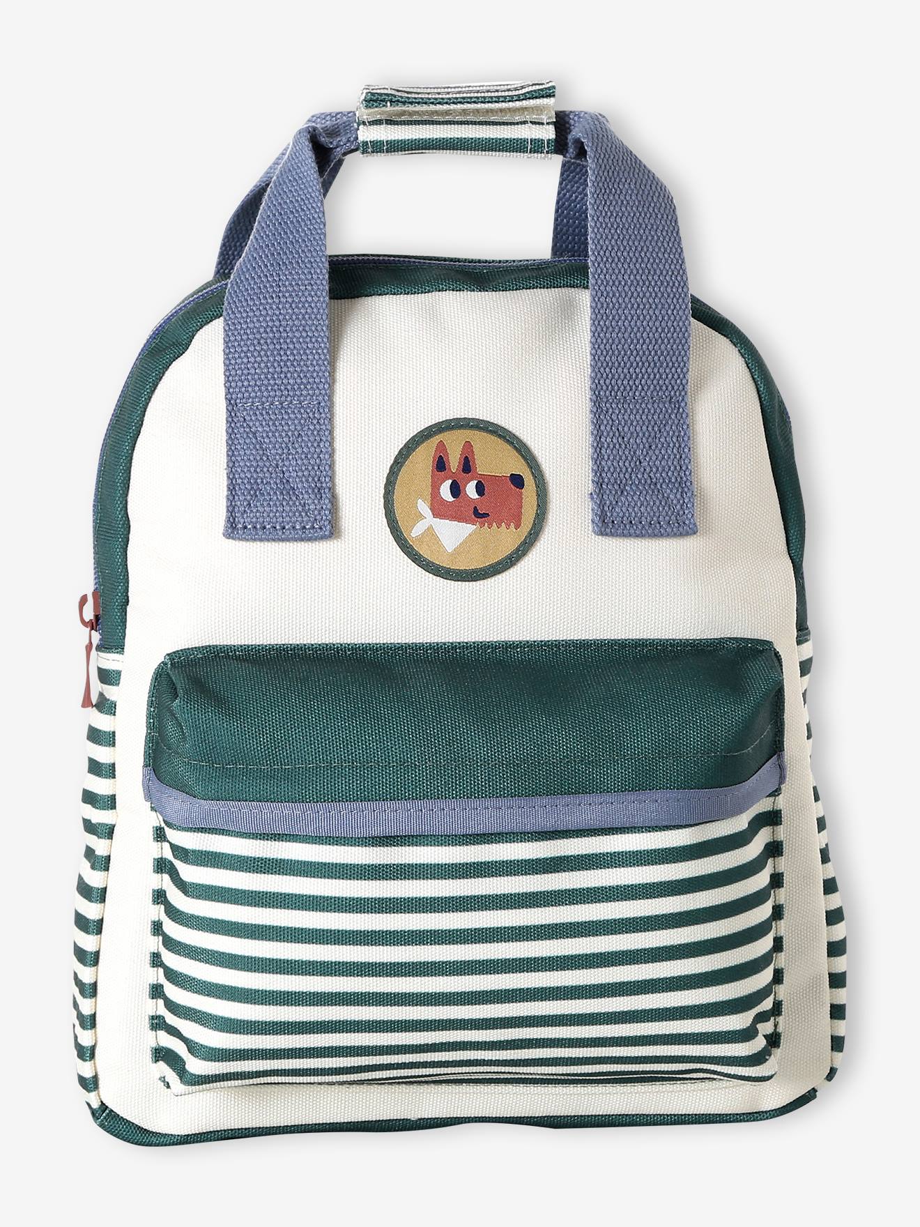 Sac à dos bébé écru