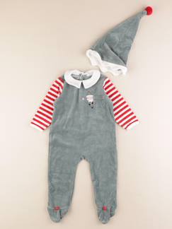 Pyjama velours - 18 mois  - vertbaudet enfant