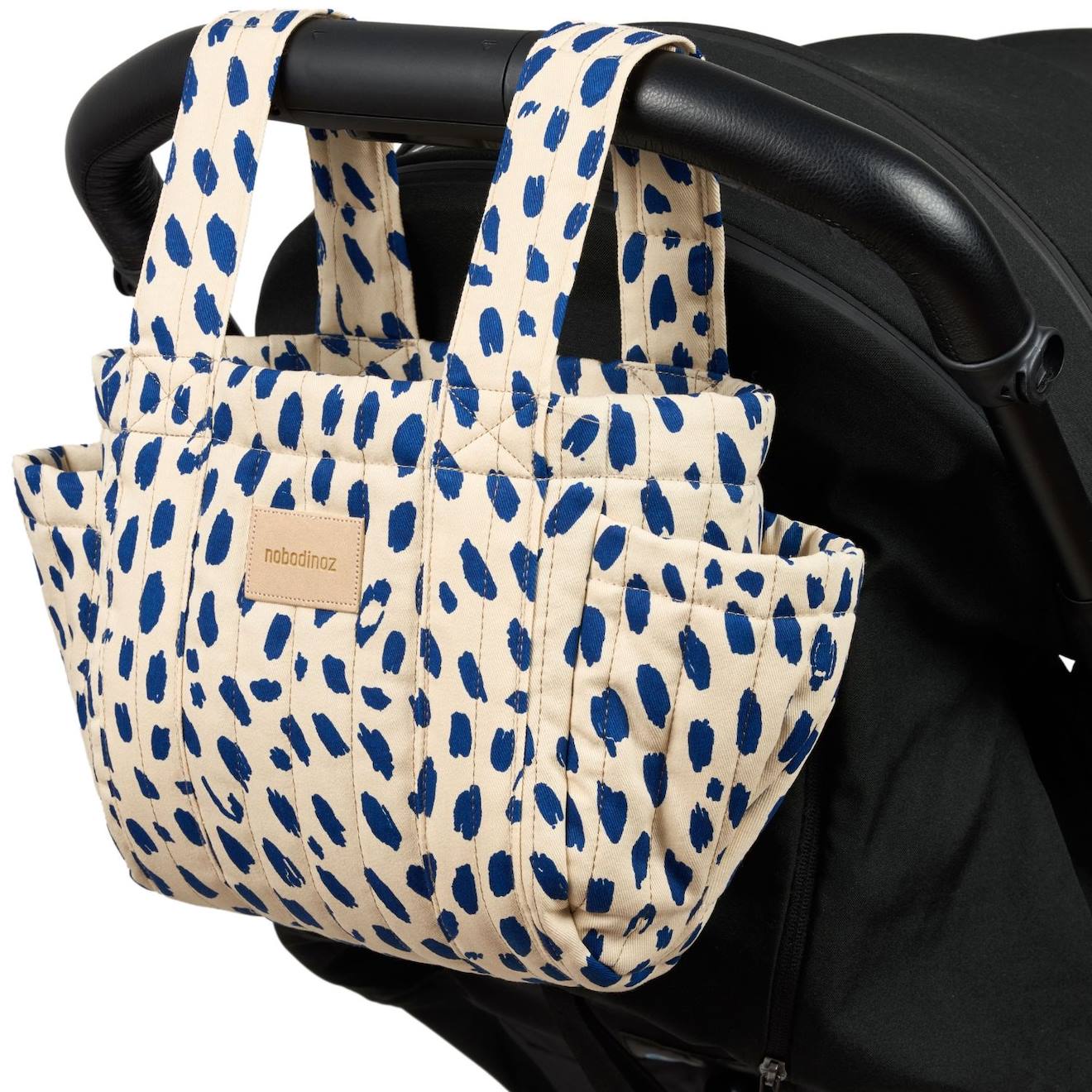 Sac À Poussette Hyde Park Leonie Blue Bleu (Nobodinoz) - Image 1