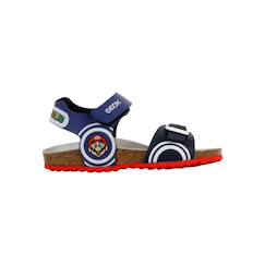 Chaussures-Chaussures garçon 23-38-Sandales-Sandales en cuir  à scratch