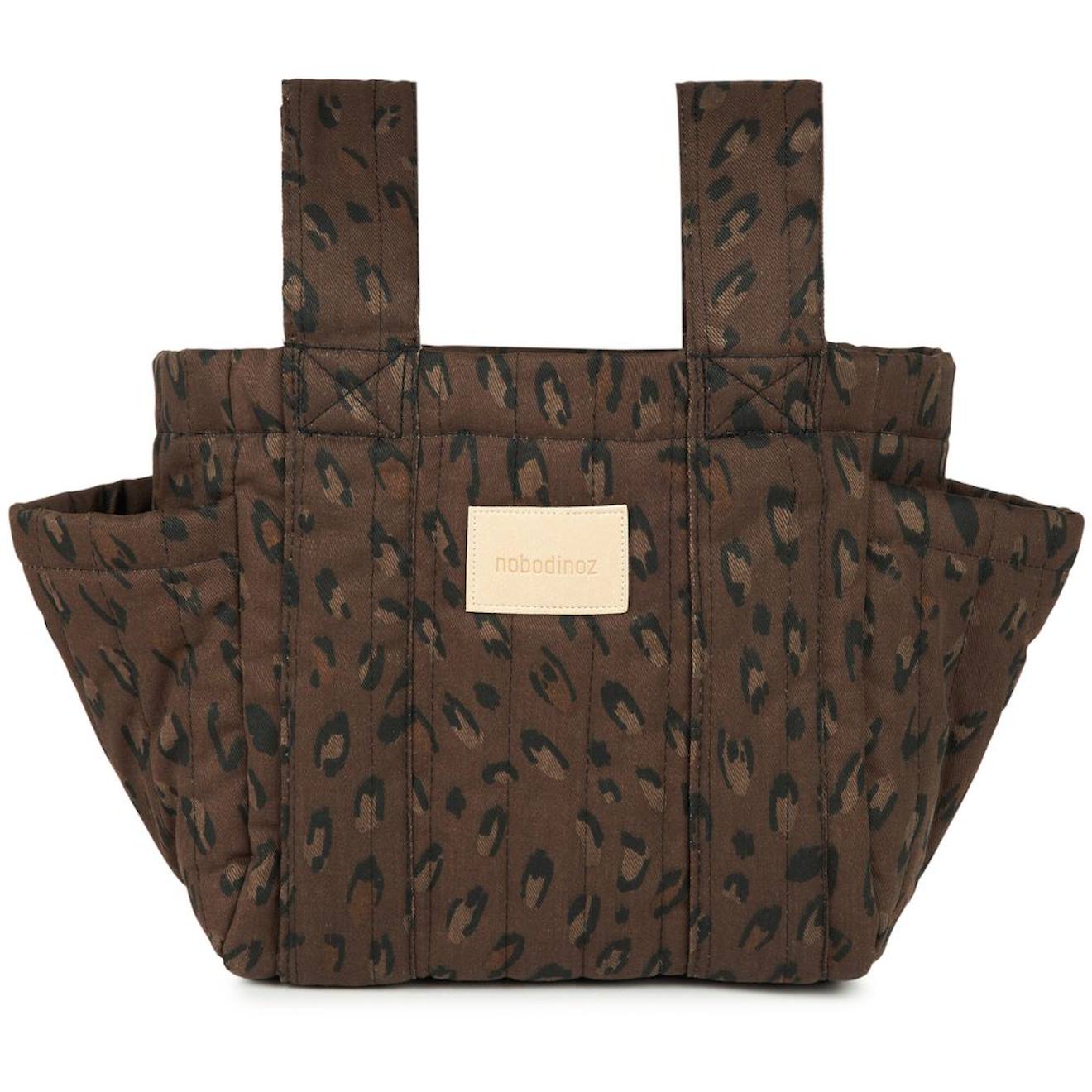 Sac À Poussette Hyde Park Léonie Brown Marron, Noir (Nobodinoz) - Image 1
