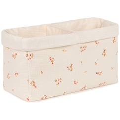 Chambre et rangement-Panier de toilette à deux compartiments