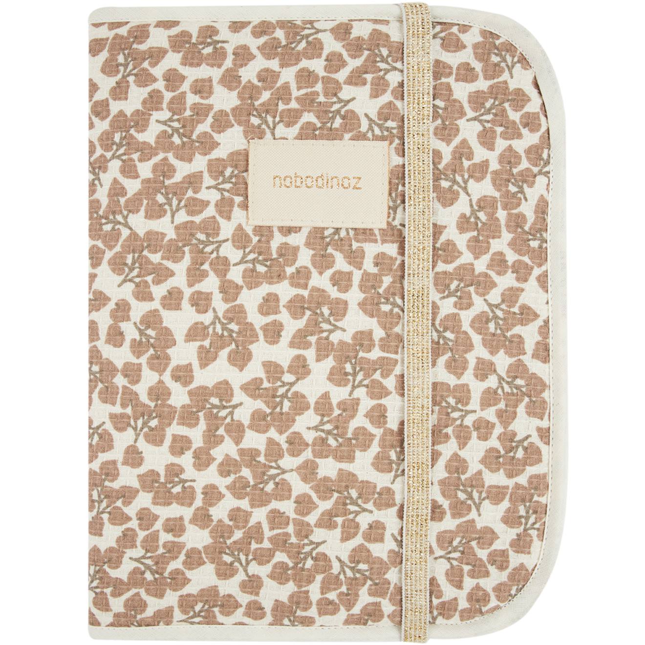 Protège-carnet De Santé Poema Nid D'abeille Ivoire, Marron