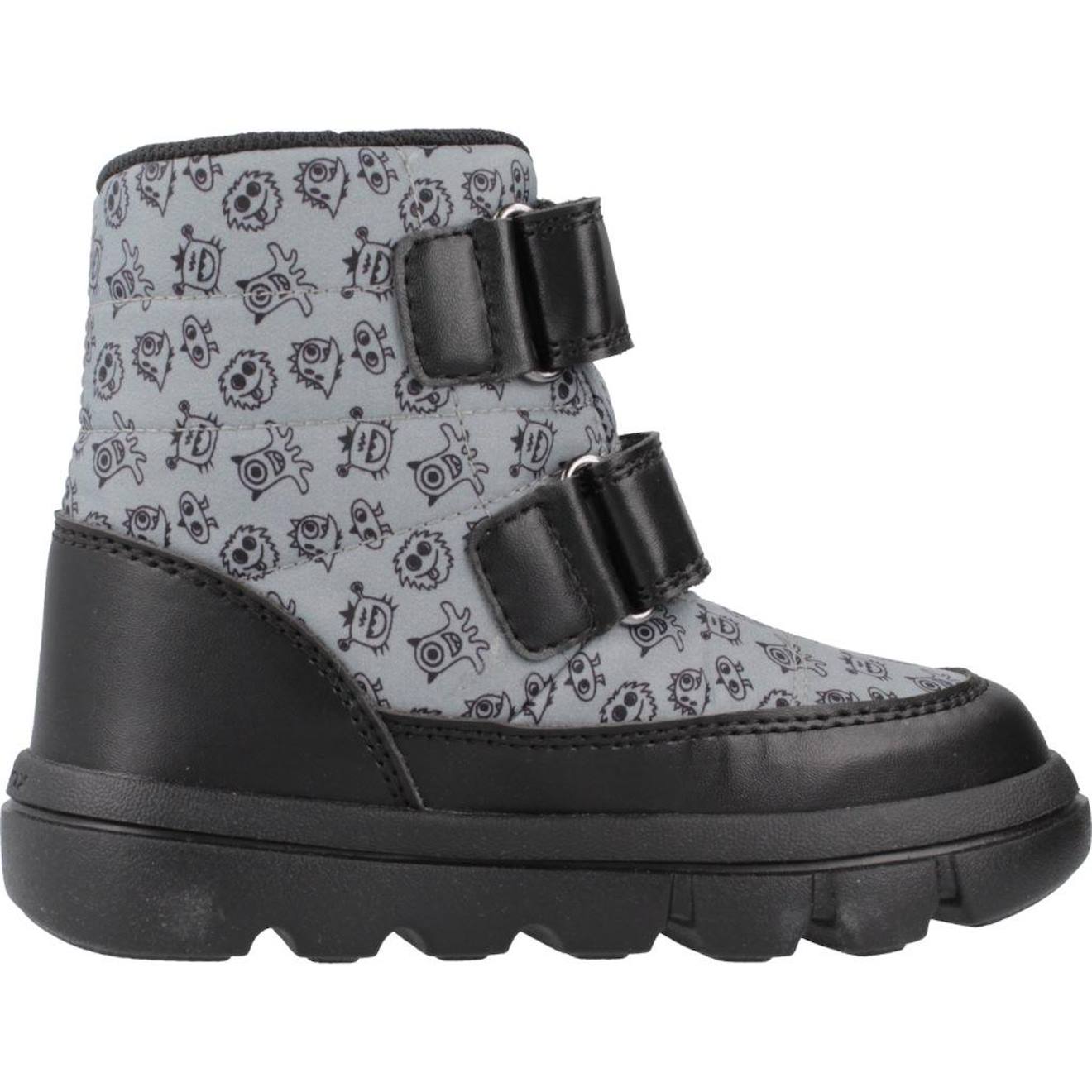 Bottes Garçon Confortables Pour Affronter Le Froid Noir