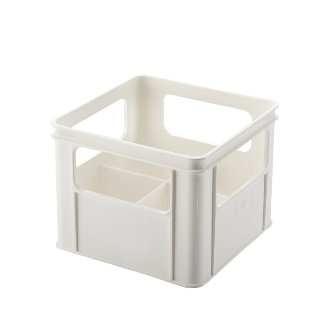 Bac À 4 Gros Biberons Blanc