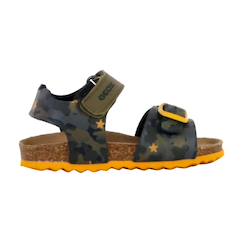 Chaussures-Chaussures garçon 23-38-Sandales en cuir  à scratch