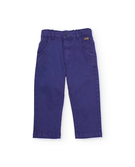 Pantalon garçon avec fermeture boutonnée  - vertbaudet enfant
