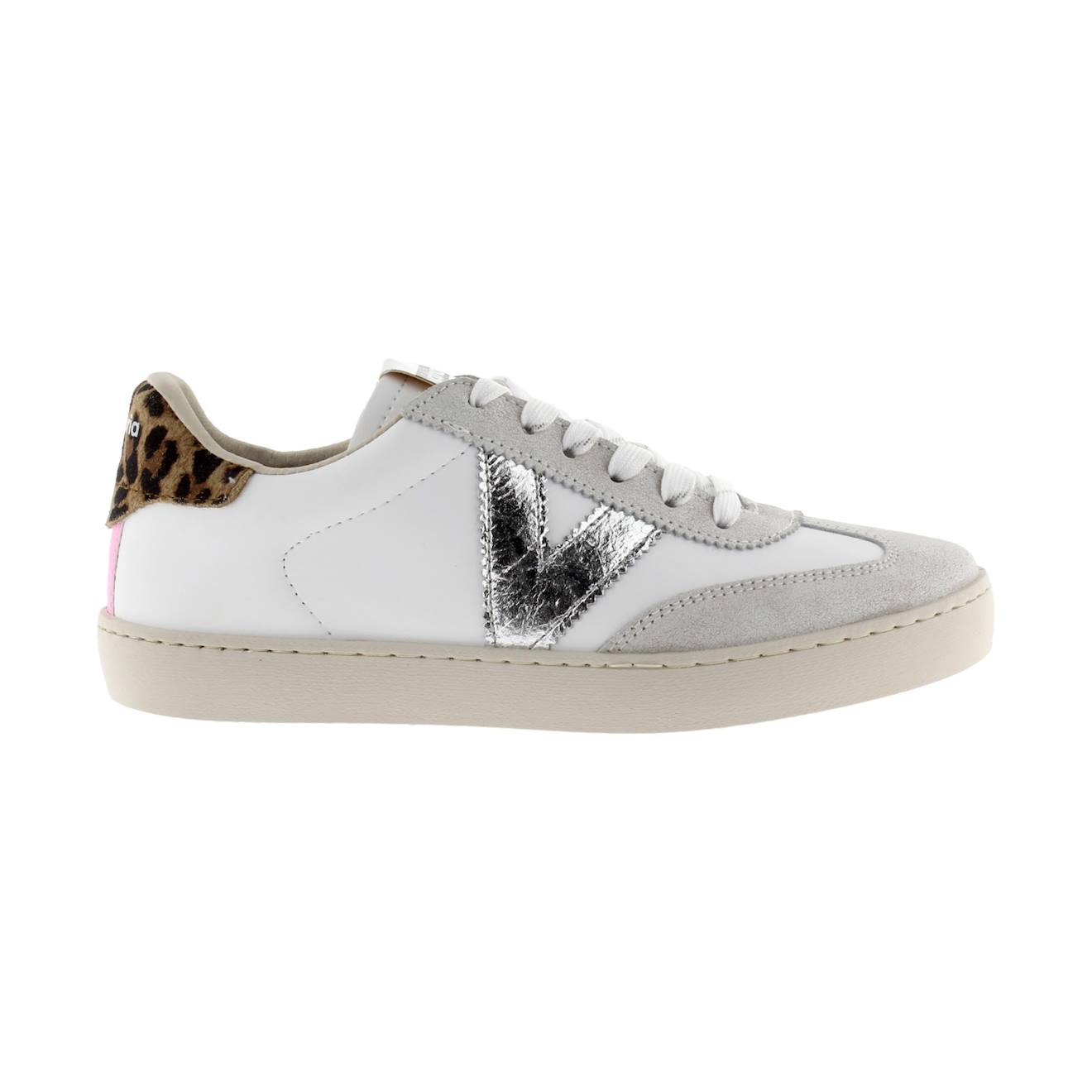Baskets Basses À Lacets - Fille Plata