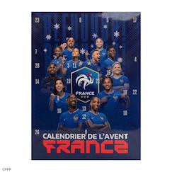 Linge de maison et décoration-Décoration-Objet déco-Calendrier de l'avent équipe de france de football 2025