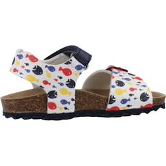 Chaussures-Sandales bébé garçon en cuir doux et confortables