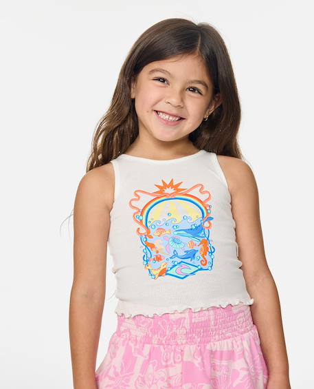 Débardeur surf magic fille  - vertbaudet enfant