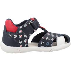 Sandales garçon en cuir robustes et durables  - vertbaudet enfant