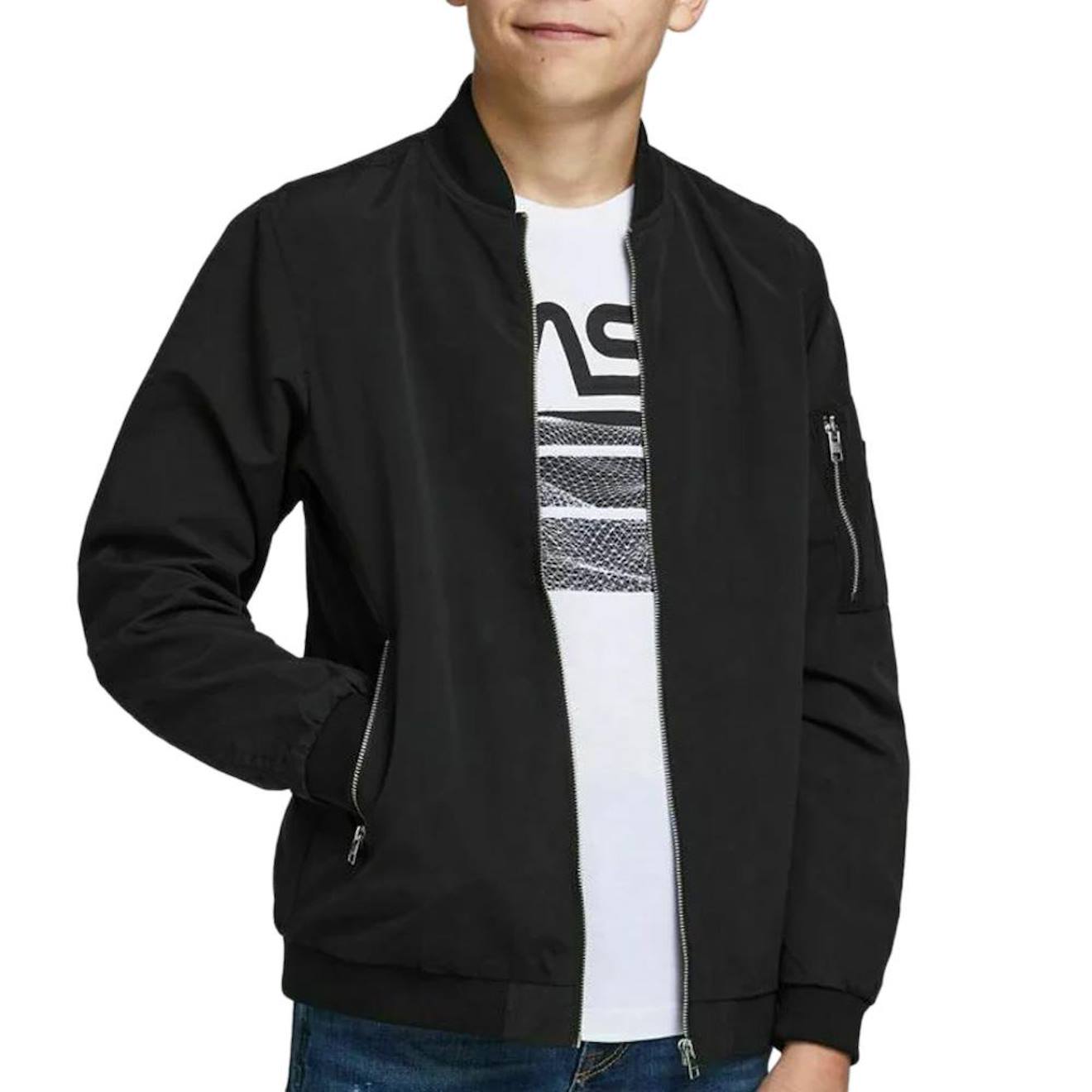 Bomber Garçon Mash Noir