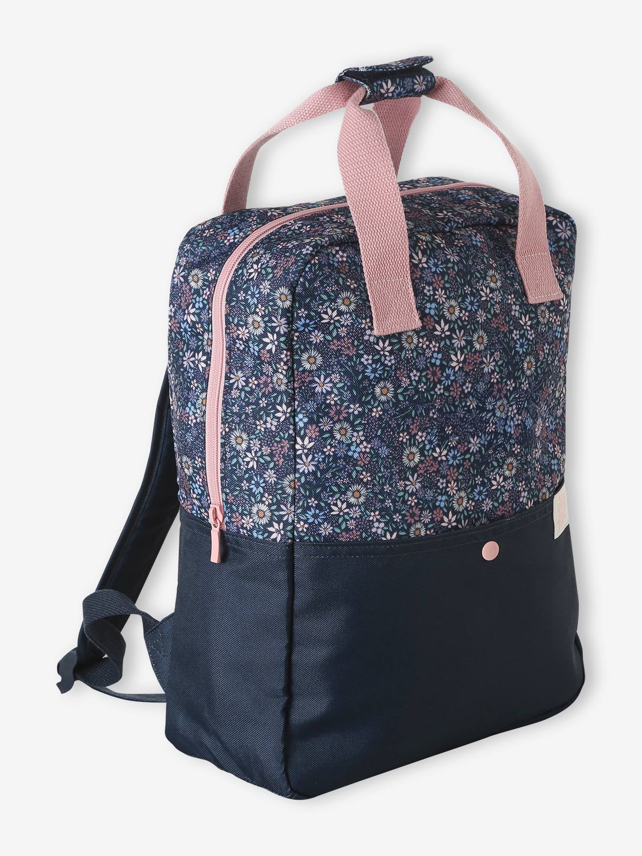 Sac dos personnalisable polyester Iris bleu fonc 22 €