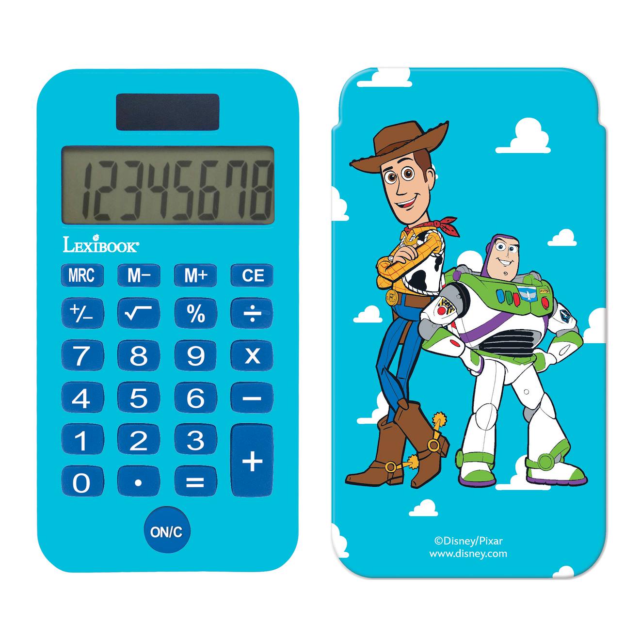 Lexibook Calculatrice de Poche Toy Story Bleu
