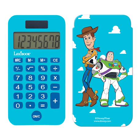 Garçon-Accessoires-Calculatrice de poche toy story
