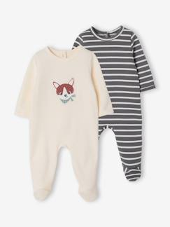 Bébé-Pyjama, surpyjama-Lot de 2 dors-bien bébé ouverture dos