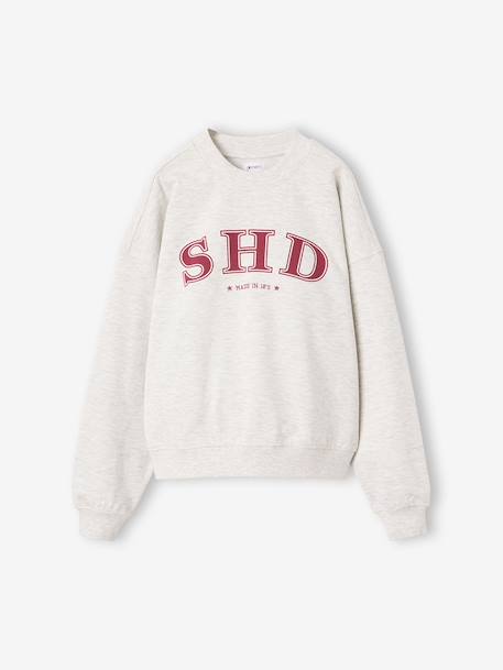 Fille-Pull, gilet, sweat-Sweat-Sweat fille manches longues