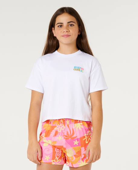 Fille-T-shirt catalina island crop fille