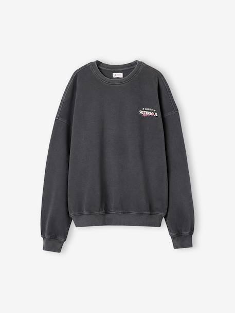Fille-Pull, gilet, sweat-Sweat-Sweat fille manches longues
