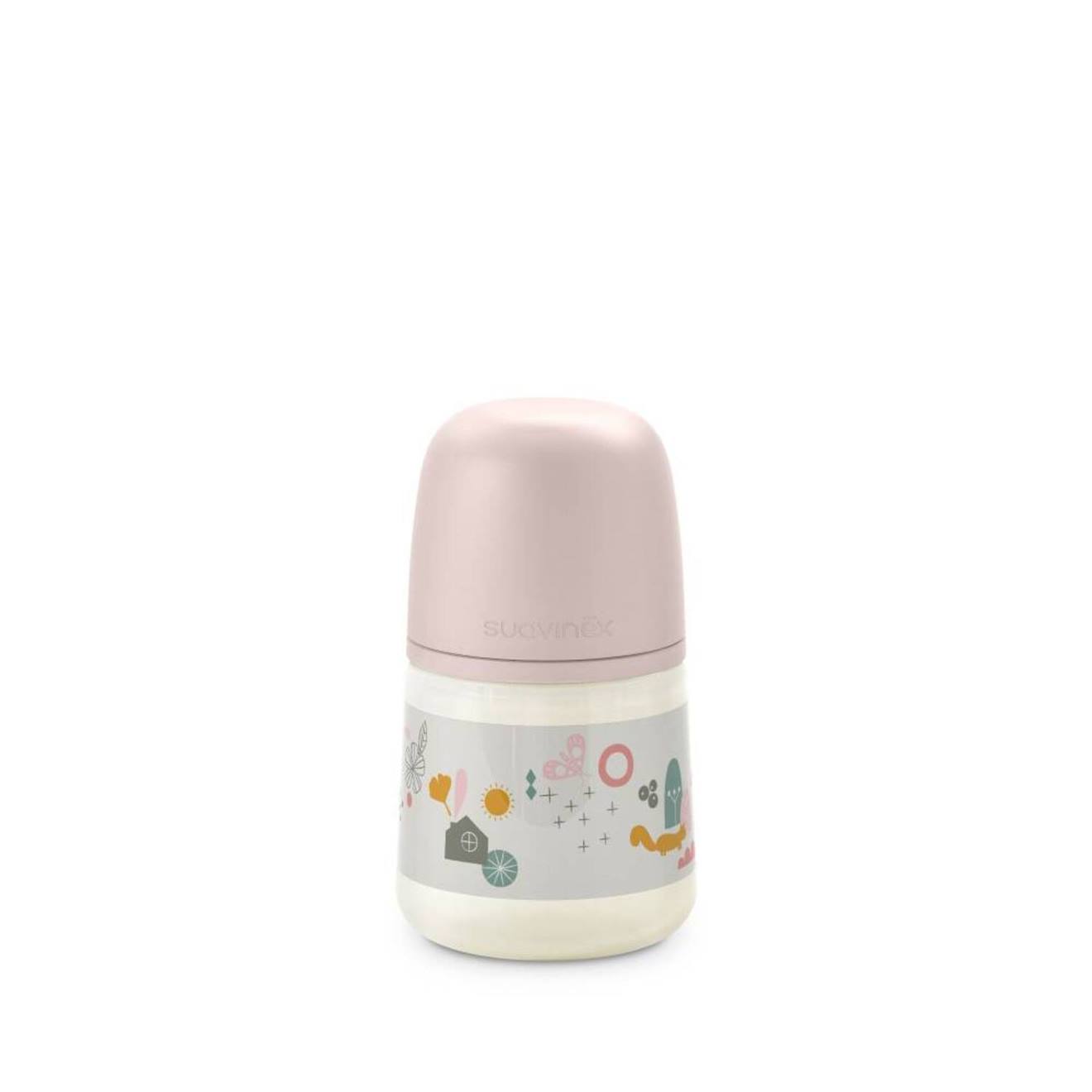 Biberon Avec Tétine Sx Pro 150 Ml Débit M Rose