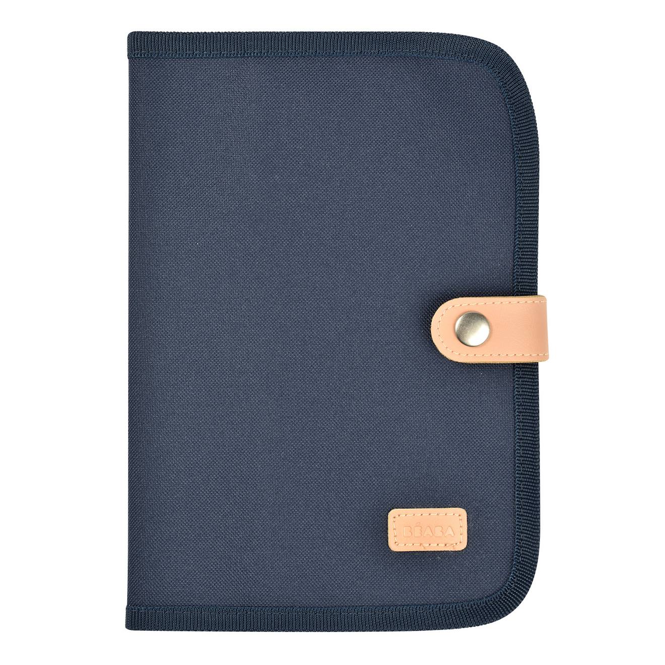 Protège Carnet De Santé Pratique Et Organisé Bleu Marine Rayé