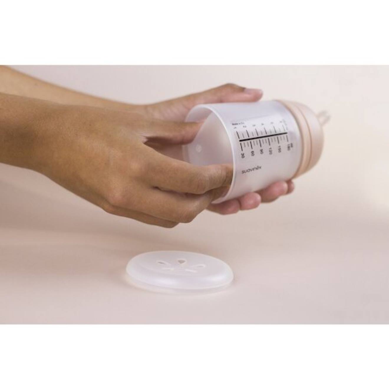 Poche De Rechange Biberon Anti-colique 270 Ml Zero.zero Blanc (Suavinex) - Image 1