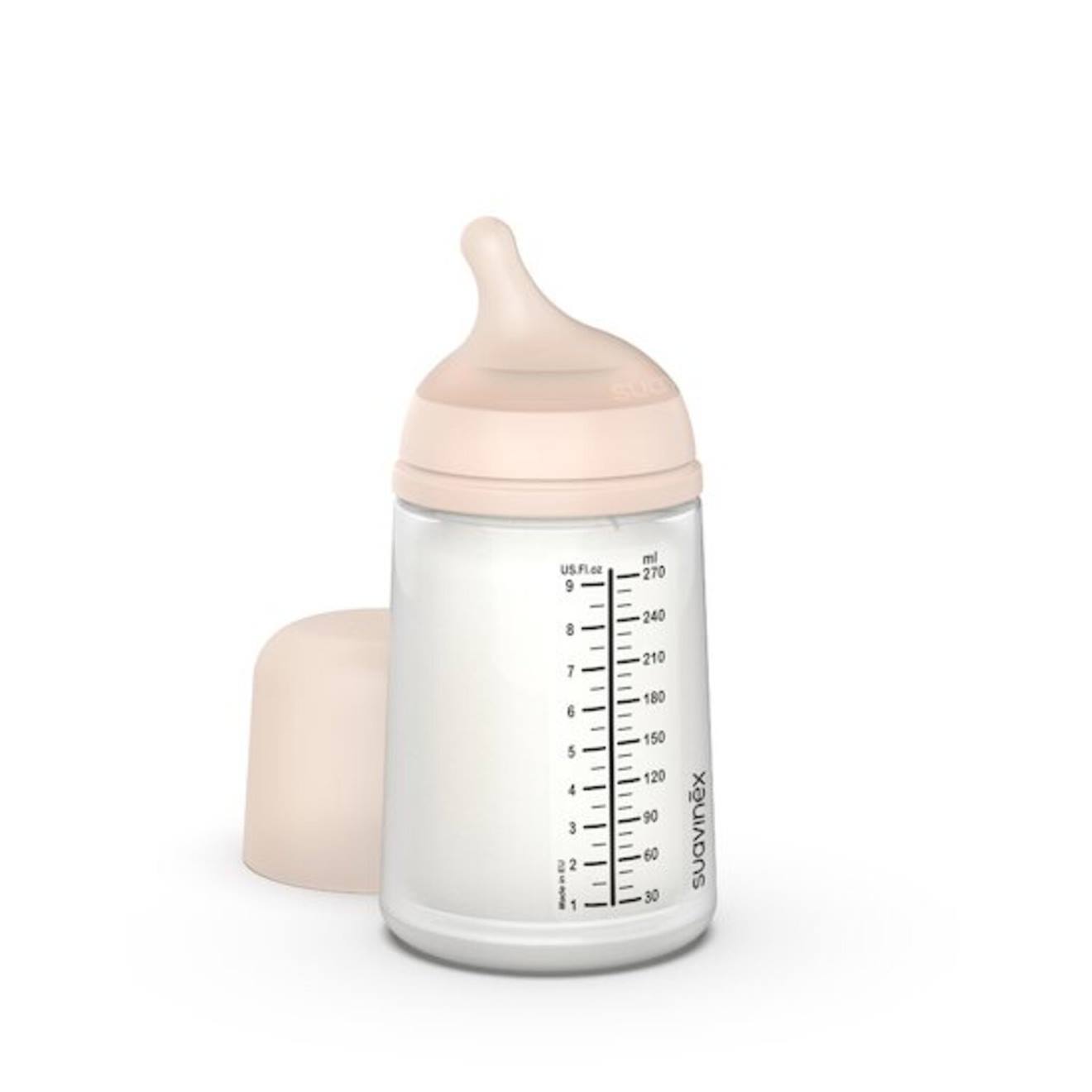 Poche De Rechange Biberon Anti-colique 270 Ml Zero.zero Blanc (Suavinex) - Image 2