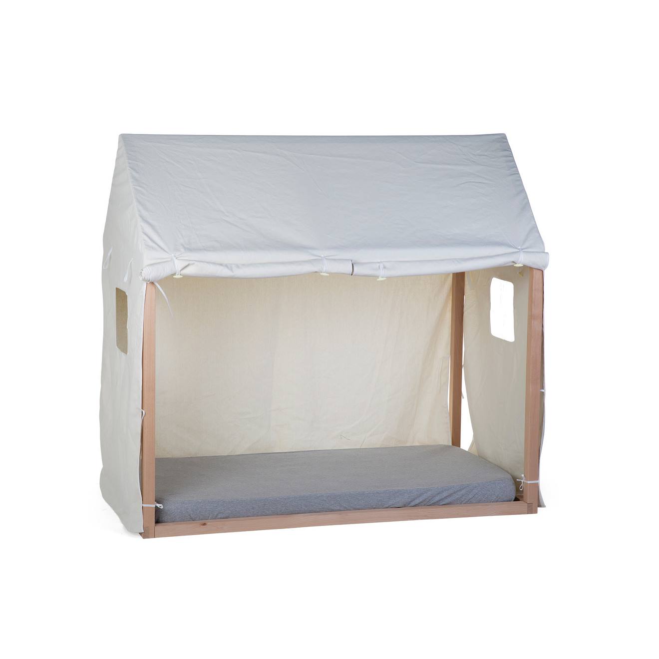 Toile Pour Lit Cabane 70x140 Cm Blanc