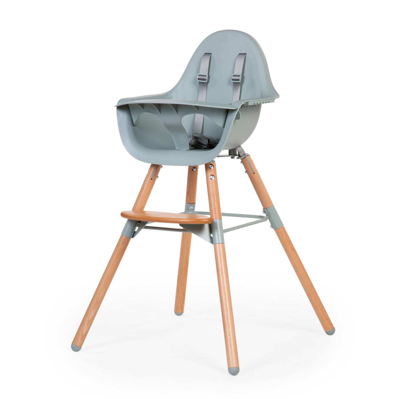 Chaise Haute Évolutive Réglable En Hauteur Menthe (Childhome) - Couverture